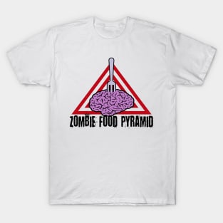 Zombie food Pyramid T-Shirt